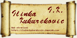 Ilinka Kukureković vizit kartica